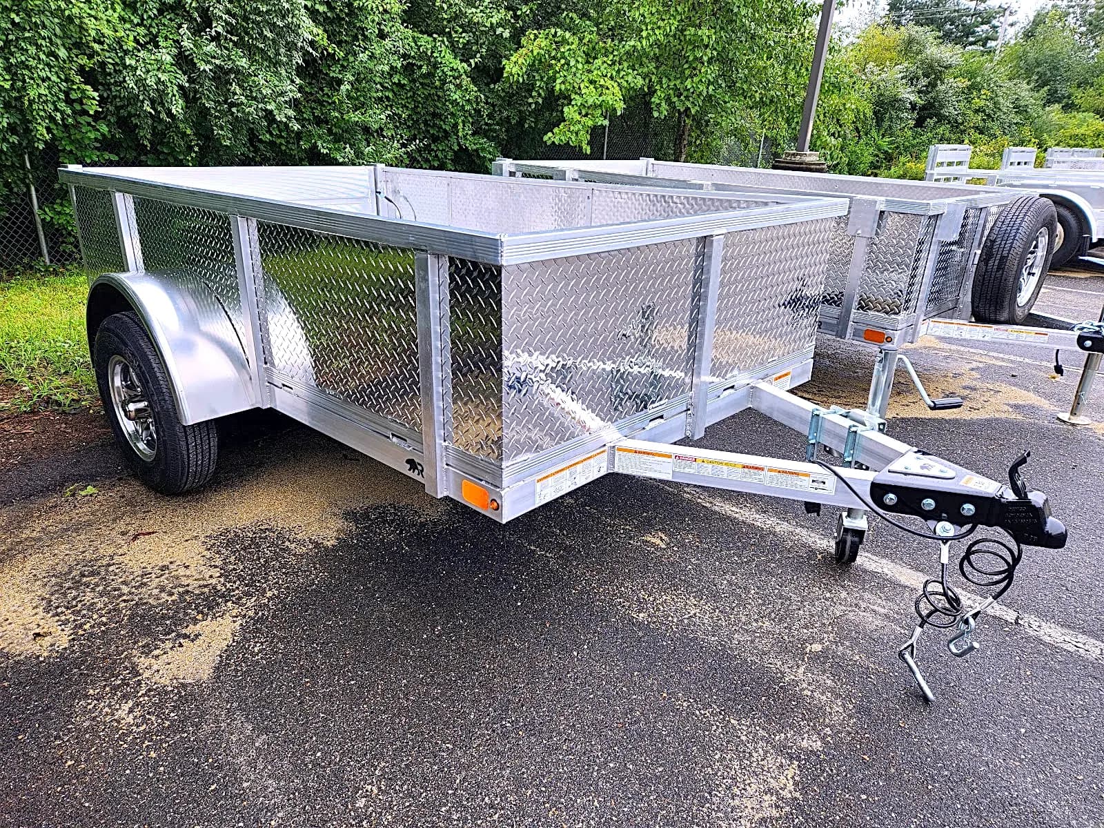 Real Rugged build: 5' x 8' — Tread plate sides, Tailgate — Overview