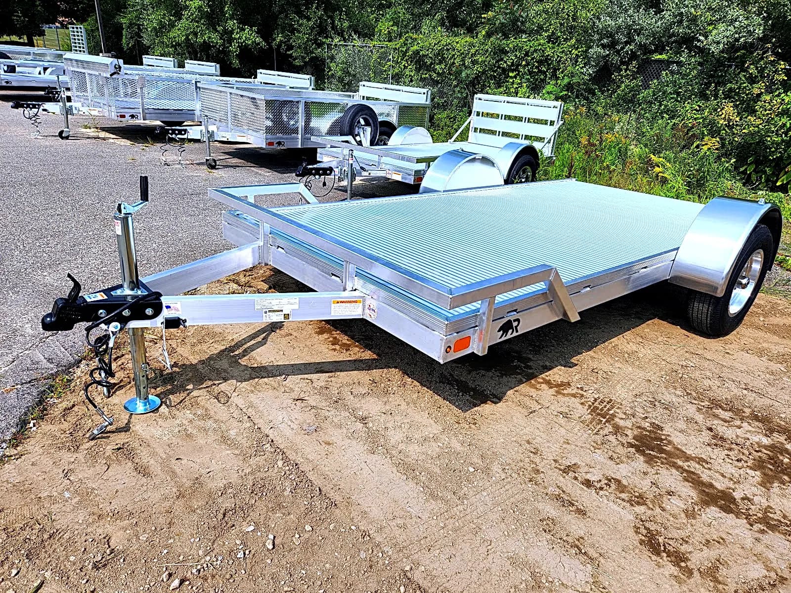 Real Rugged build: 6' x 12' — Front rail only — Overview