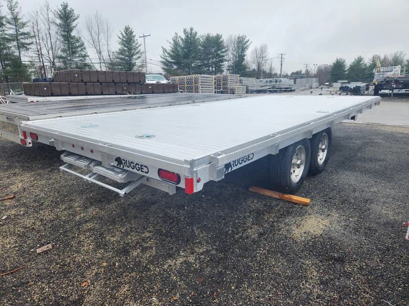 Real Rugged build: 8' x 18' Tandem — StowAway ramps